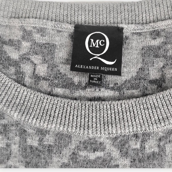 MCQ ALEXANDER MCQUEEN Leopard Mohair Sweater - Picture 8 of 9